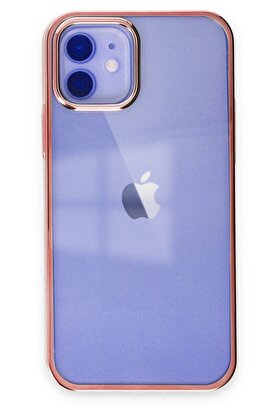 CepteToptan iPhone 12 Kılıf Element Silikon - Pembe - DROPX7363-9013