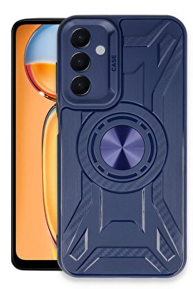 ykavm Galaxy M15 uyumlu Kılıf Lincoln Silikon - Lacivert