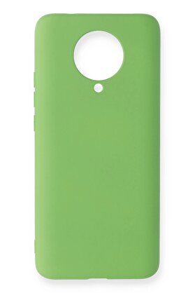 CepteToptan Xiaomi Redmi K30 Pro Kılıf Nano içi Kadife Silikon - Yeşil - DROPX9126-7744