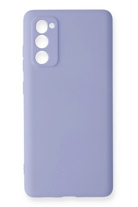 CepteToptan Samsung Galaxy S20 FE Kılıf Nano içi Kadife Silikon - Lila - DROPX8222-6519