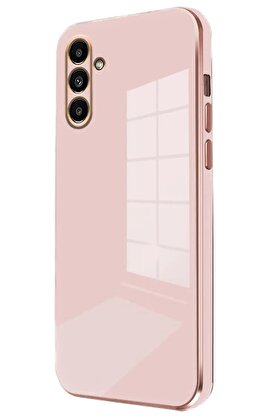CepteToptan Samsung Galaxy A55 5G Kılıf Volet Silikon - Pembe - NEO2646-1227