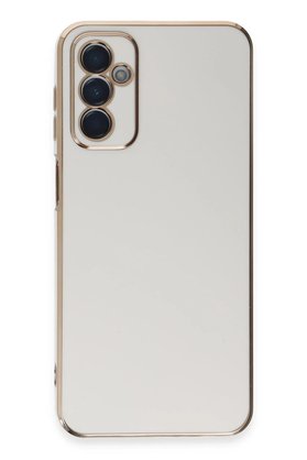 CepteToptan Samsung Galaxy A14 4G Kılıf Volet Silikon - Beyaz - DROPX5470-4655