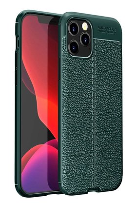 CepteToptan iPhone 12 Pro Kılıf Auto Focus Kapak - Yeşil - DROPX7727-9944
