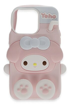 CepteToptan iPhone 15 Pro Kılıf Poky Karakter Silikon Kapak - Desen 2 - DROPX3331-2595