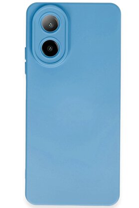 CepteToptan Oppo A38 Kılıf Nano içi Kadife Silikon - Mavi - DROPX9157-4474