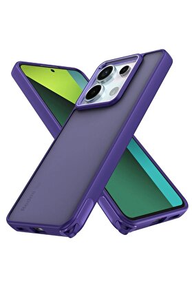 CepteToptan Xiaomi Redmi Note 13 Pro 5G Kılıf Elegant Kapak - Derin Mor - DROPX3459-2494