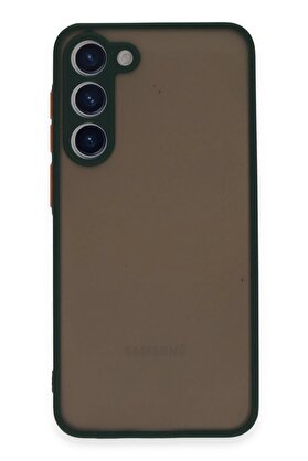 CepteToptan Samsung Galaxy S23 Plus Kılıf Montreal Silikon Kapak - Yeşil - DROPX5866-6008