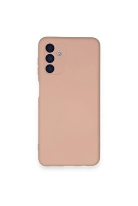 CepteToptan Samsung Galaxy A14 4G Kılıf Nano içi Kadife Silikon - Pudra - DROPX9795-4669