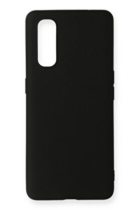 CepteToptan Oppo Find X2 Kılıf First Silikon - Siyah - DROPX3354-4416