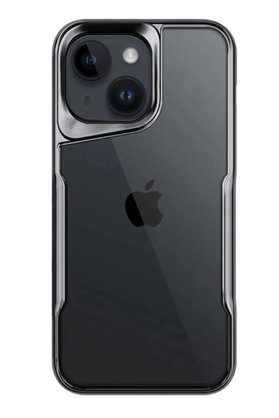 CepteToptan iPhone 15 Kılıf Boyi Silikon Kapak - Titan Gri - DROPX7356-5694