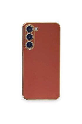 CepteToptan Samsung Galaxy S23 Plus Kılıf Volet Silikon - Kırmızı - DROPX8649-7236