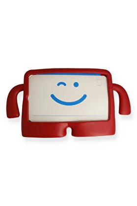 CepteToptan Samsung Galaxy Tab A9 Kılıf Karakter Tablet Silikon - Kırmızı - DROPX4671-2814