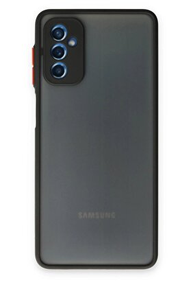 CepteToptan Samsung Galaxy M52 5G Kılıf Montreal Silikon Kapak - Siyah - DROPX9064-9751