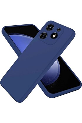 CepteToptan Tecno Spark Go 2024 Kılıf First Silikon - Lacivert - DROPX3375-3035