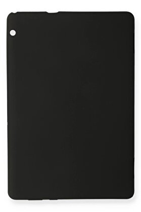 CepteToptan Huawei MediaPad T5 10 Kılıf Evo Tablet Silikon - Siyah - DROPX5512-5058