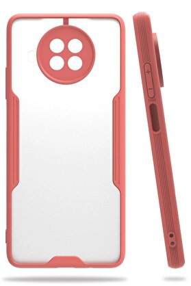 CepteToptan Xiaomi Mi 10T Lite Kılıf Platin Silikon - Pembe - DROPX8669-9755