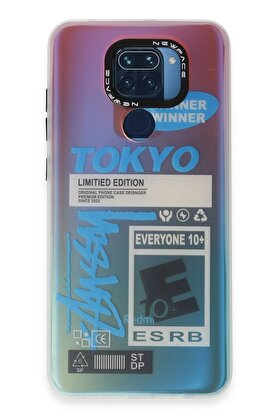 CepteToptan Xiaomi Redmi Note 9 Kılıf Estoril Desenli Kapak - Estoril - 1 - DROPX1776-5678