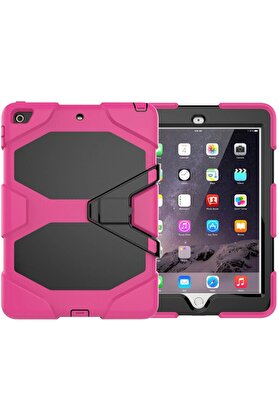 CepteToptan iPad 5 Air 9.7 Kılıf Griffin Tablet Kapak - Pembe - DROPX3828-6092