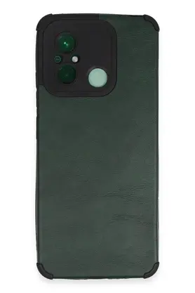 CepteToptan Xiaomi Redmi 12C Kılıf Loop Deri Silikon - Yeşil - DROPX4264-8641