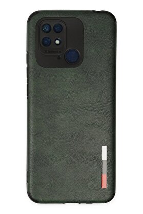 CepteToptan Xiaomi Redmi 10C Kılıf Loop Deri Silikon - Yeşil - DROPX9008-1425