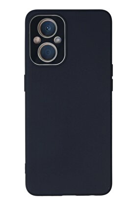 CepteToptan Oppo Reno 7 Lite Kılıf Lansman Glass Kapak - Lacivert - DROPX3042-5435