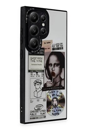 CepteToptan Samsung Galaxy S24 Ultra Kılıf Mirror Desenli Kapak - Mirror - 2 - DROPX7117-3594