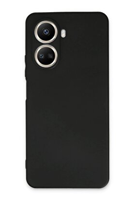 CepteToptan Huawei Nova 10 SE Kılıf First Silikon - Siyah - DROPX7041-3686