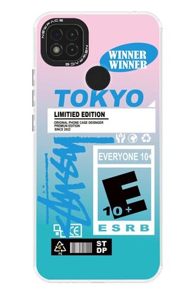 CepteToptan Xiaomi Redmi 9C Kılıf Estoril Desenli Kapak - Estoril - 1 - DROPX1764-7717