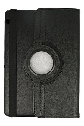 CepteToptan Huawei MediaPad T3 10 / 9.6 Kılıf 360 Tablet Deri Kılıf - Siyah - DROPX8513-6011