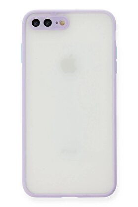 CepteToptan iPhone 7 Plus Kılıf Montreal Silikon Kapak - Mor - DROPX1601-4791