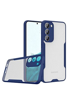 CepteToptan Samsung Galaxy S23 Plus Kılıf Platin Silikon - Lacivert - DROPX1841-3788