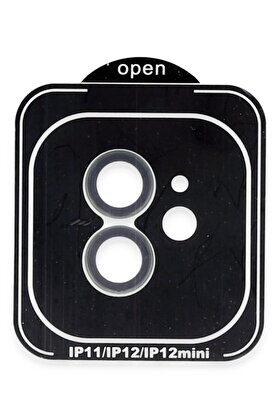 CepteToptan iPhone 11 PVD Metal Kamera Lens - Yeşil - DROPX2757-6823