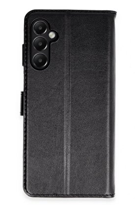 CepteToptan Samsung Galaxy A05S Kılıf Trend S Plus Kapaklı Kılıf - Siyah - DROPX3395-4352