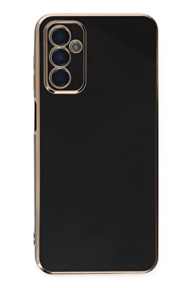 CepteToptan Samsung Galaxy M23 Kılıf Volet Silikon - Siyah - DROPX1572-7462