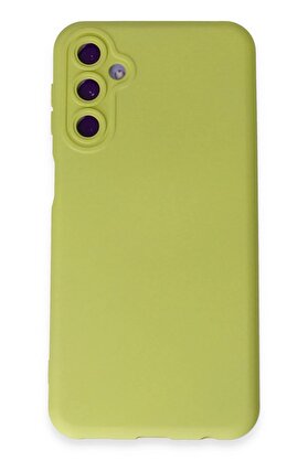 CepteToptan Samsung Galaxy M34 5G Kılıf Nano içi Kadife Silikon - Sarı - DROPX3994-8441