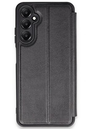 CepteToptan Samsung Galaxy A36 Kılıf Flip Cover - Siyah - DROPX4255-6556