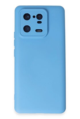CepteToptan Xiaomi Mi 13 Pro Kılıf Nano içi Kadife Silikon - Mavi - DROPX9210-6861