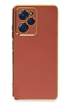 CepteToptan Xiaomi Poco X5 Pro 5G Kılıf Volet Silikon - Kırmızı - DROPX3216-5890