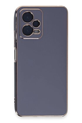 CepteToptan Xiaomi Redmi Note 12 Pro 5G Kılıf Volet Silikon - Mavi - DROPX1781-5917