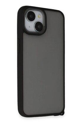 CepteToptan iPhone 15 Kılıf Elegant Kapak - Siyah - DROPX3423-1062