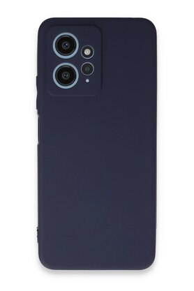 CepteToptan Xiaomi Redmi Note 12 4G Kılıf First Silikon - Lacivert - DROPX9920-6491