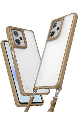 CepteToptan Xiaomi Redmi Note 12 Pro 5G Kılıf Penta Silikon Kılıf - Çöl Titanyum - DROPX9029-1011
