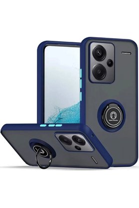 CepteToptan Xiaomi Redmi Note 13 Pro Plus Kılıf Montreal Yüzüklü Silikon Kapak - Lacive - DROPX2026-1458