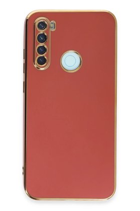 CepteToptan Xiaomi Redmi Note 8 Kılıf Volet Silikon - Kırmızı - DROPX7770-1344