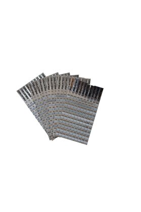 evimdeyokyok Sıcaklık-Isı Ölçüm Etiketi Ölçüm Aralığı 193°C-254°C