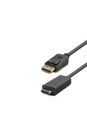 Evi̇mdeyokyok Di̇splayport To Hdmı Görüntü Kablosu 4K 30 Hz 1.8 M Si̇yah Hdx7796