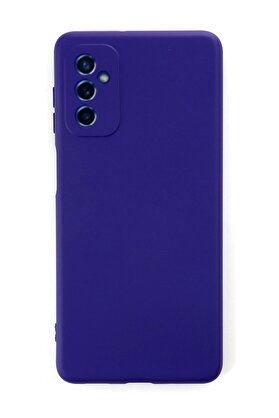 CepteToptan Samsung Galaxy M52 5G Kılıf Nano içi Kadife Silikon - Mor - DROPX1103-1906