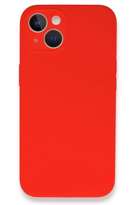 CepteToptan iPhone 13 Mini Kılıf Lansman Legant Silikon - Kırmızı - DROPX7984-3819