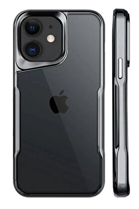 Toptan Bulurum iPhone 11 Kılıf Boyi Silikon Kapak - Titan Gri