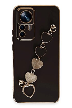 CepteToptan Xiaomi Mi 12T Pro Kılıf Esila Silikon - Siyah - DROPX7048-8487